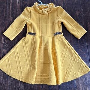 Janie and Jack, yellow girls 6 dress